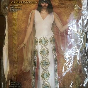Adult Cleopatra Halloween costume.